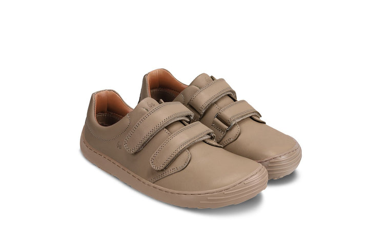 Кроссовки Bounce BL коричневые Barefoot Kids