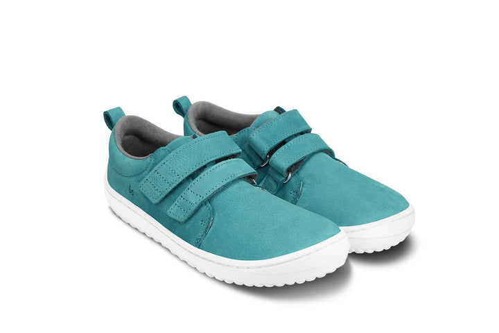 Детские кроссовки Jolly BL бирюзового цвета Barefoot