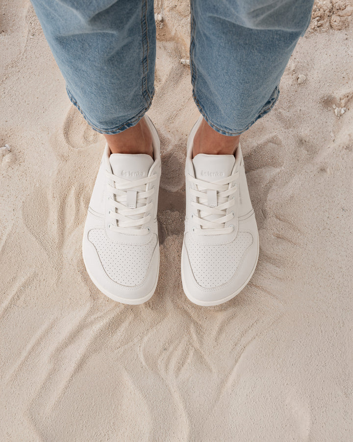 Echo BL white Barefoot Sneakers