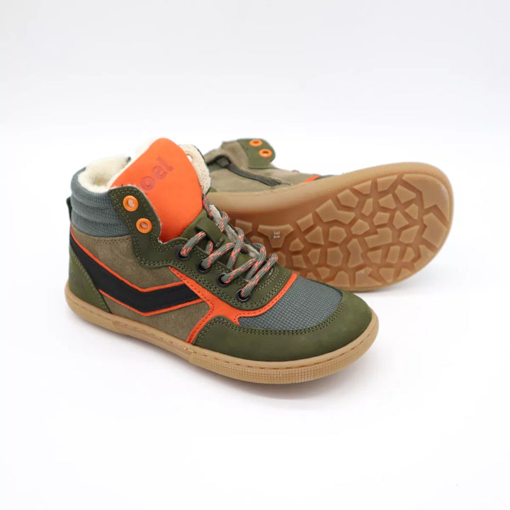 Danish Napa KL khaki Barefoot Kids Sneakers