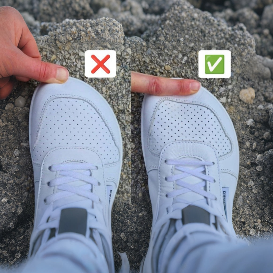 HOW MUCH SPACE SHOULD THE TOE BOX HAVE