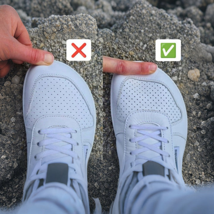 HOW MUCH SPACE SHOULD THE TOE BOX HAVE