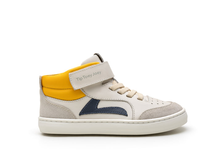 Landy High-Top TTJ beige Barefoot Kids Sneakers