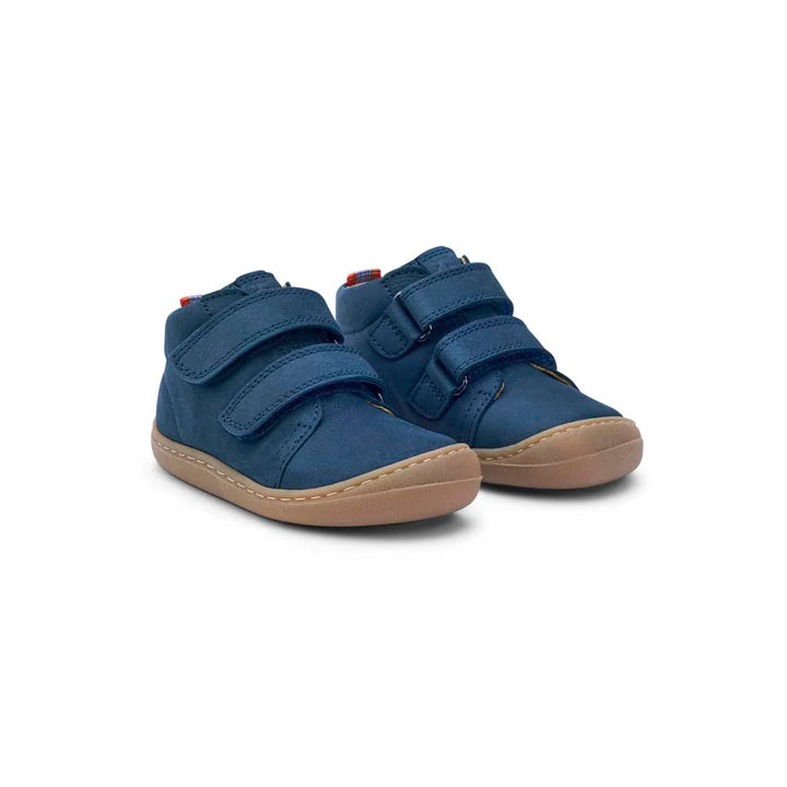 Bob KL blue Barefoot Kids Leather Boots