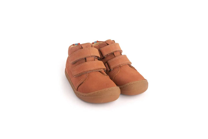 Ботинки детские кожаные Bob KL розовые Barefoot Kids