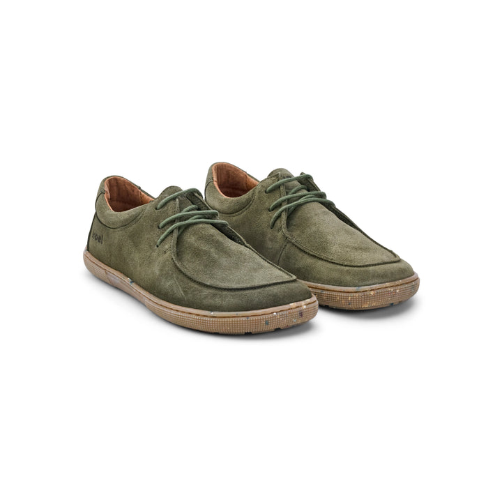 Fago KL olive Suede Barefoot Ladies Moccasins