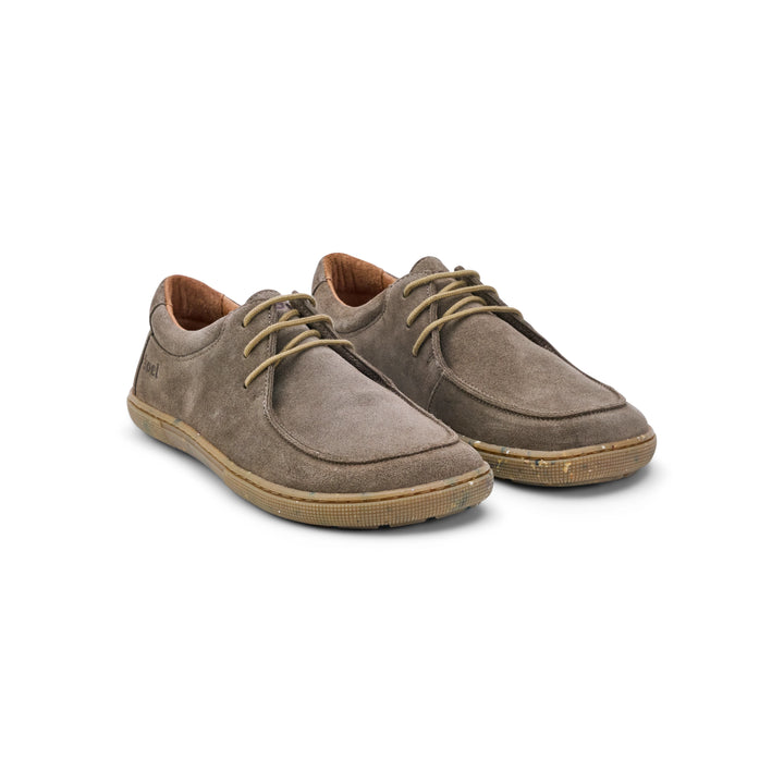 Fago KL taupe Suede Barefoot Ladies Moccasins