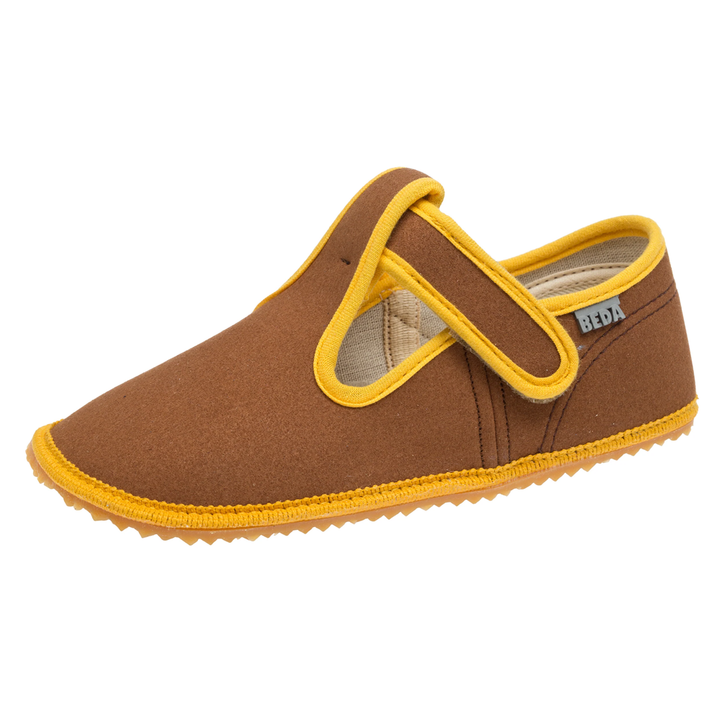 Textile BD orange Barefoot Shoes