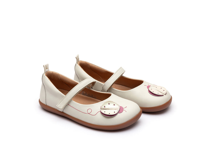 Mary Jane TTJ ladybug Barefoot Kids Ballets