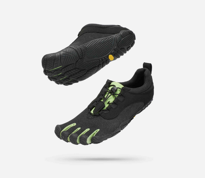 V-Run Retro Men's Black VB Barefoot Sneakers