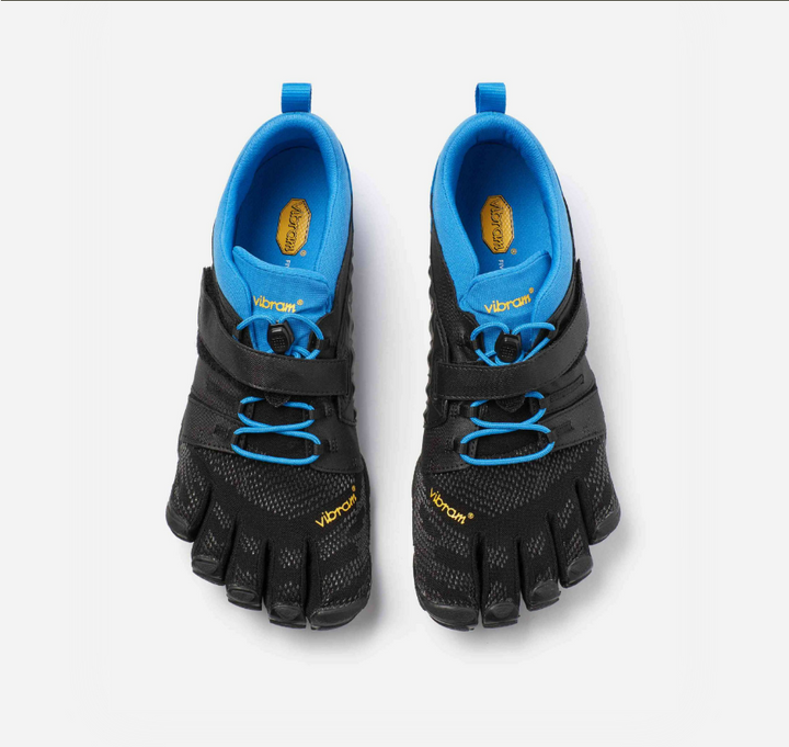V-Train Men's Black&Blue VB Barefoot Sneakers