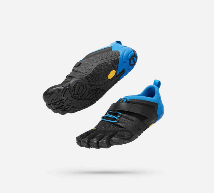 V-Train Men's Black&Blue VB Barefoot Sneakers