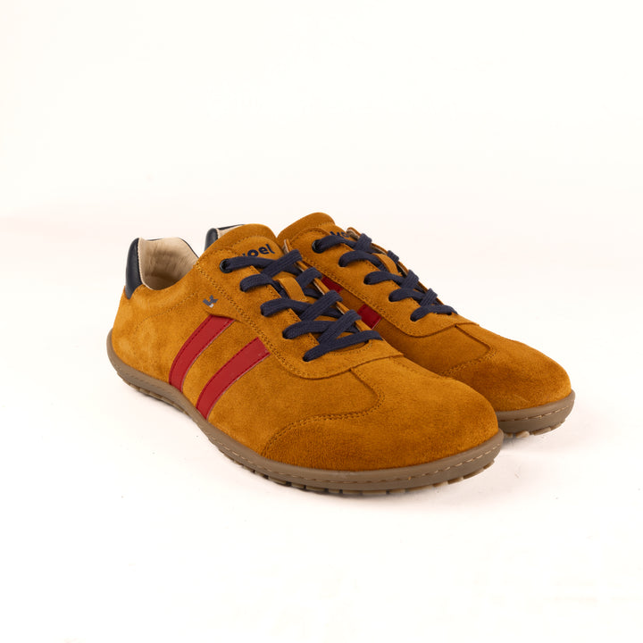 Ila KL ocra Suede Barefoot Ladies Sneakers