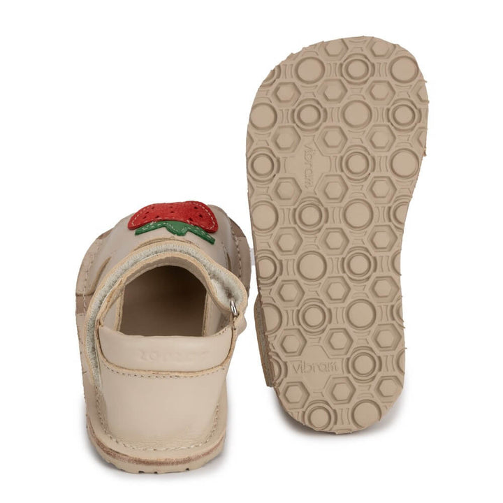 Nemo ZZ vanilla strawberry Barefoot Kids Sandals