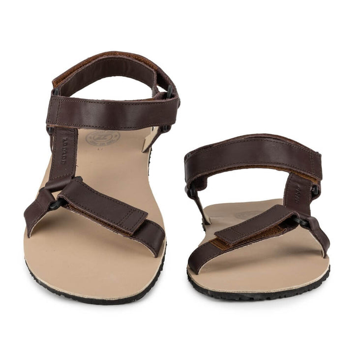 Olymp ZZ dark brown Barefoot Men's Sandals