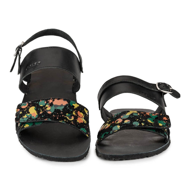 Gaia ZZ black space Barefoot Sandals