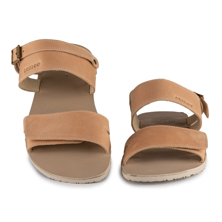 Gaia ZZ peach Barefoot Sandals
