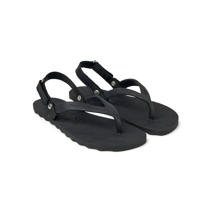 Wave KL black Barefoot Flip-flops