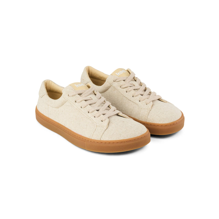 Hazel KL beige Canvas Barefoot Sneakers