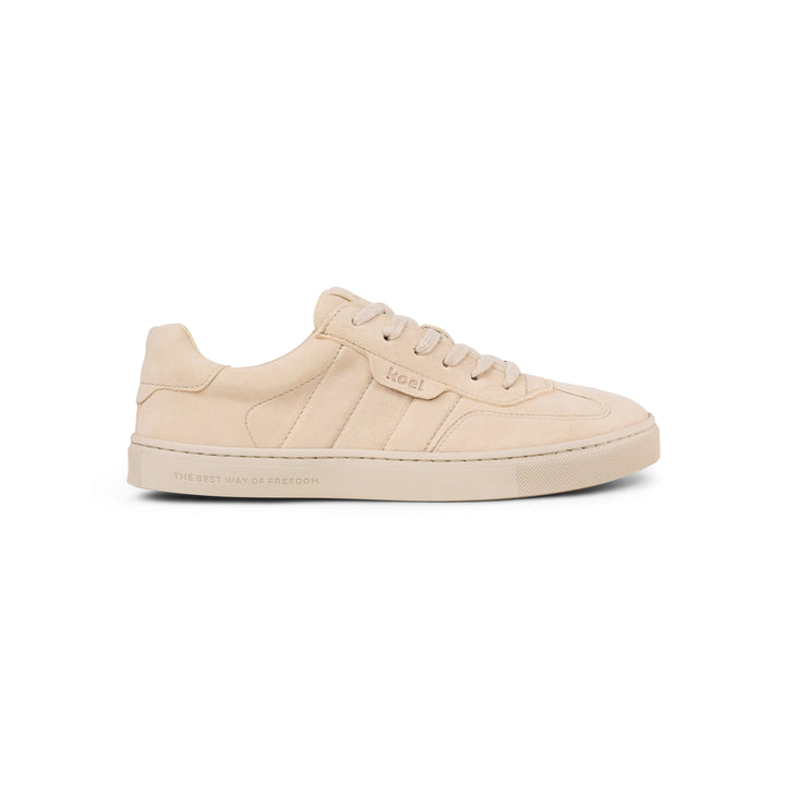 Helena KL beige Suede Barefoot Sneakers
