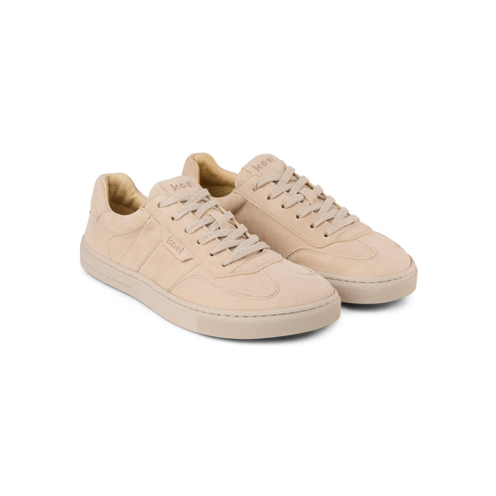 Helena KL beige Suede Barefoot Sneakers