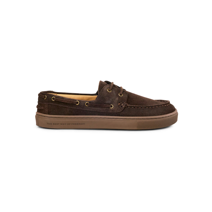 Hivera KL brown Suede Barefoot Loafers