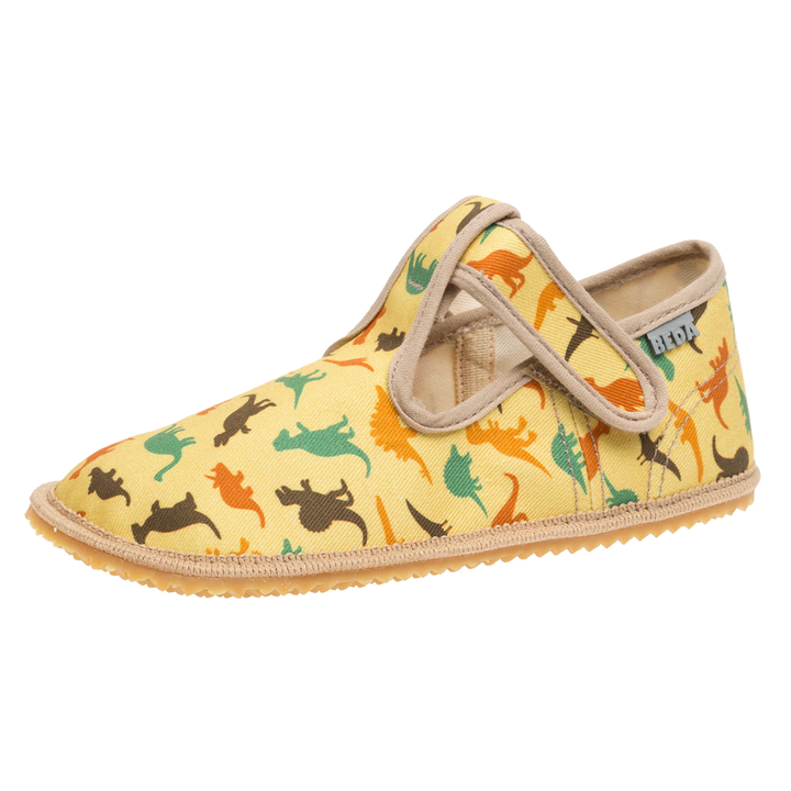 Textile Playful BD yellow Barefoot Shoes