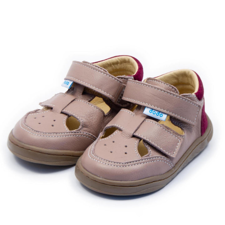 Sunrise DD dusty rose Barefoot Kids Sandals