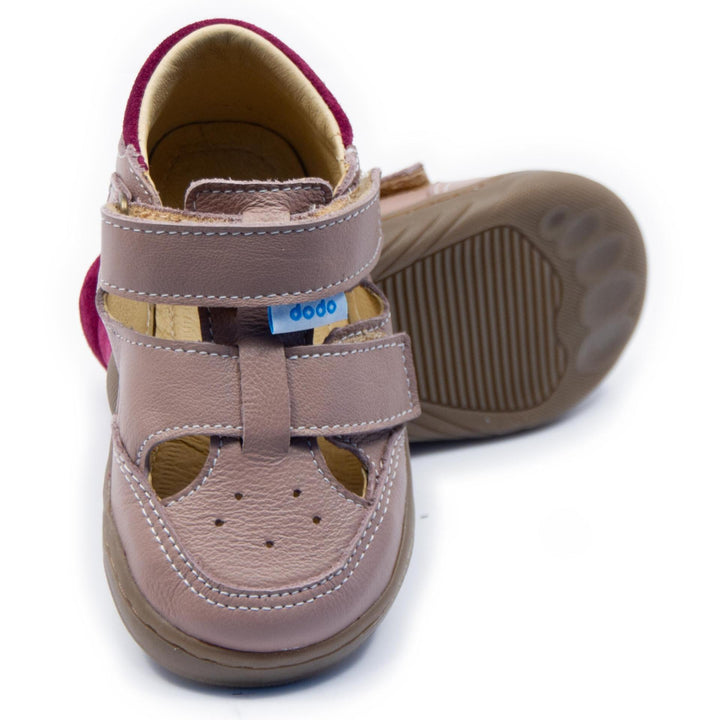 Sunrise DD dusty rose Barefoot Kids Sandals