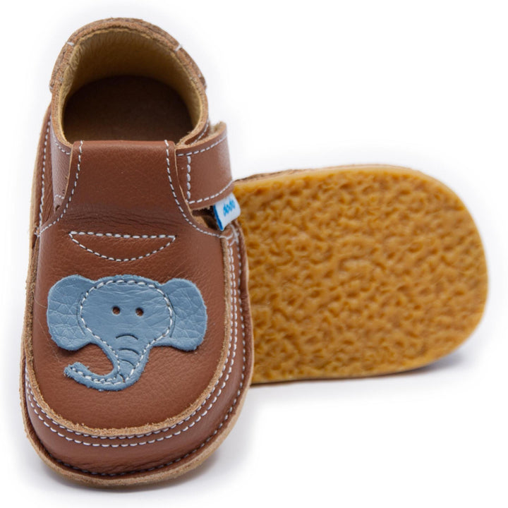 Gaga DD elephant brown Barefoot Kids Shoes