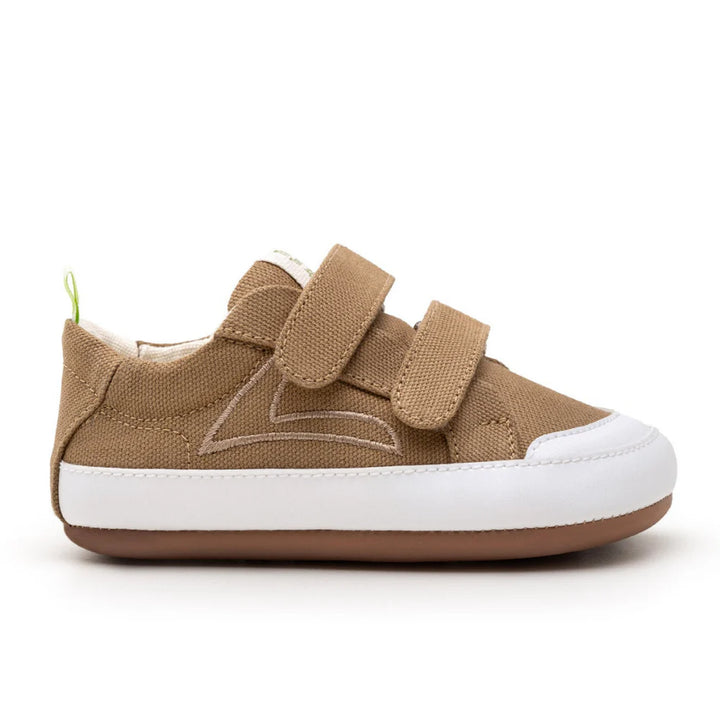 Bossy Green TTJ brown Barefoot Kids Sneakers