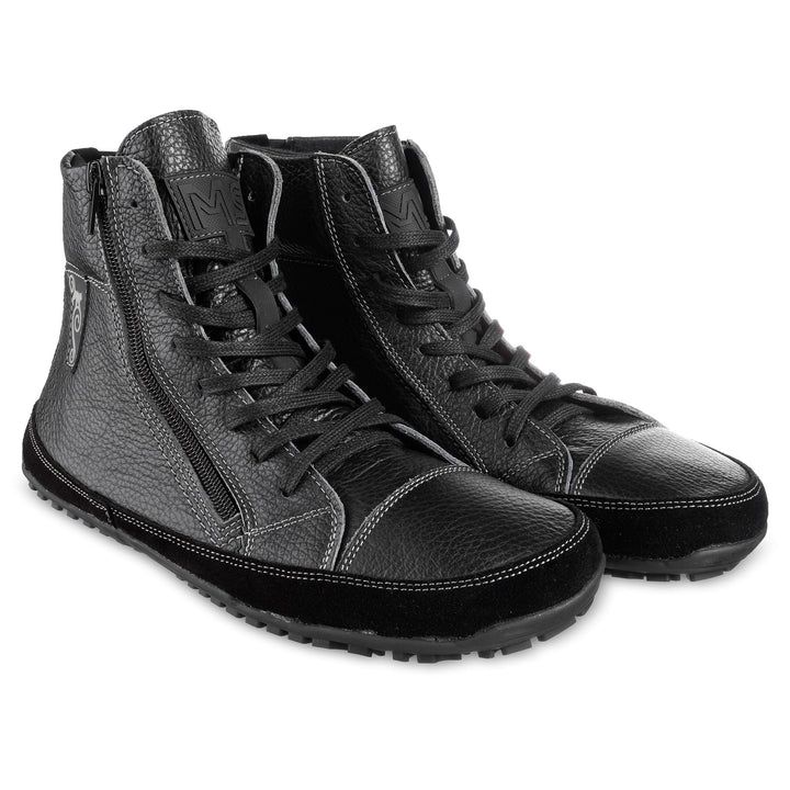 Alaskan Light MG black Barefoot Ankle Boots