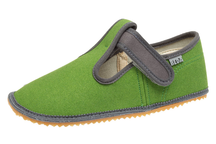 Textile BD green Barefoot Shoes