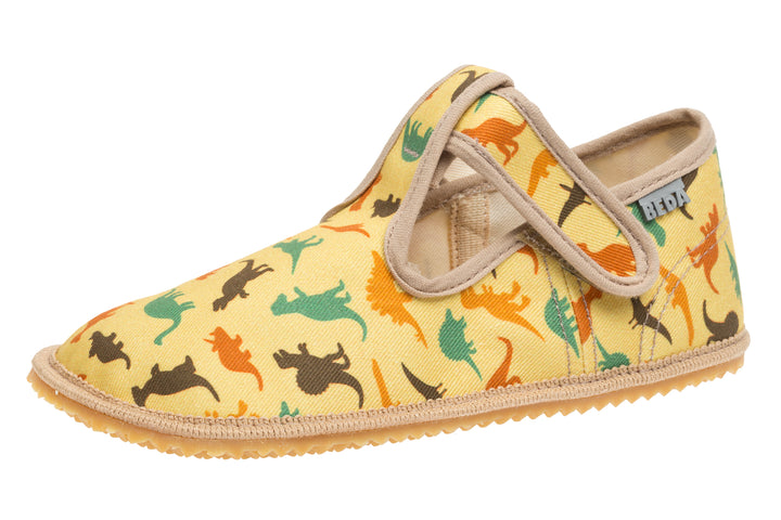 Textile Playful BD yellow Barefoot Shoes