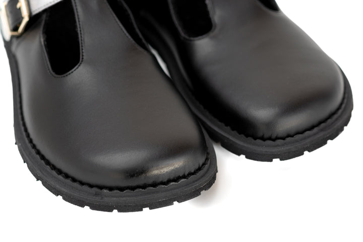 Miercoles SB black Barefoot Ballet Flats