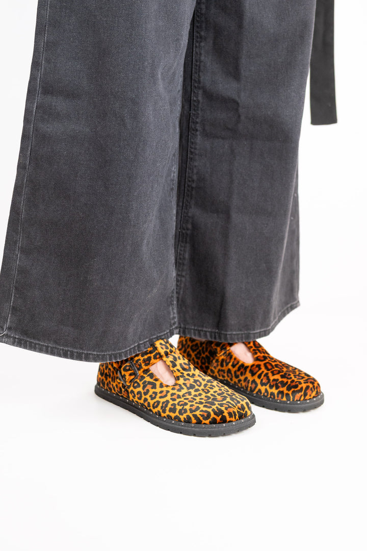 Nyra SB leopard Barefoot Ballet Flats