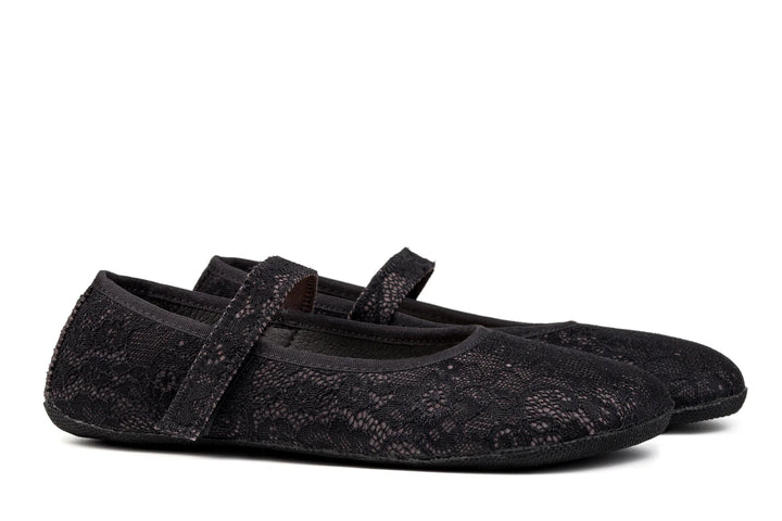 Ananda AH black lace Barefoot Dress Shoes