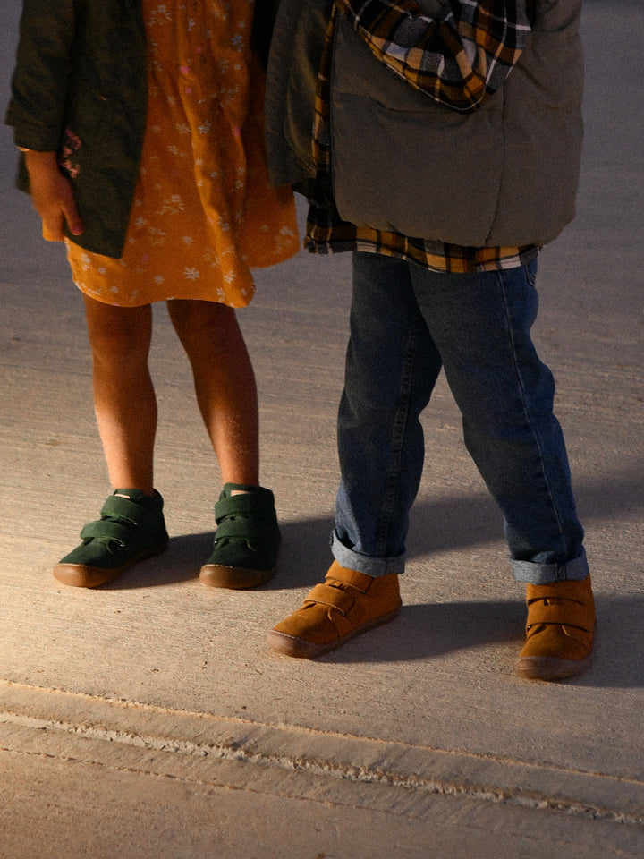 Don KL green Barefoot Kids Boots