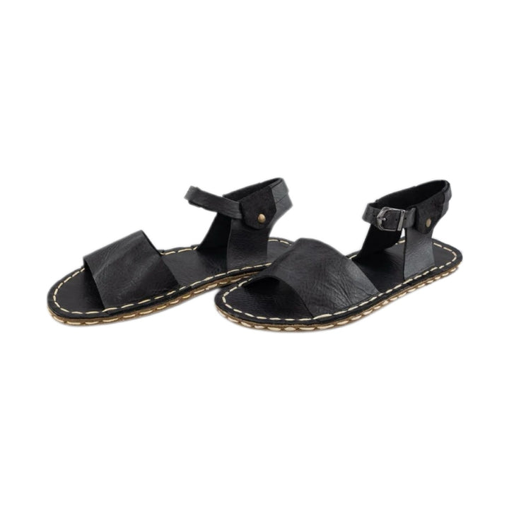 Opened Toe AN black Barefoot Sandals