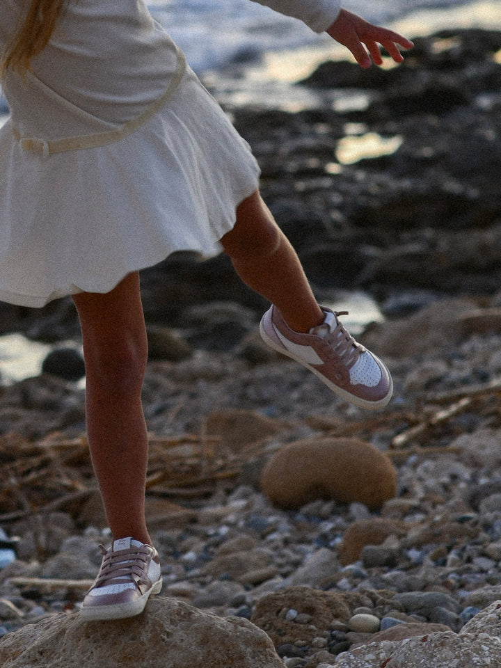 Ollie TTJ pink Barefoot Kids Sneakers