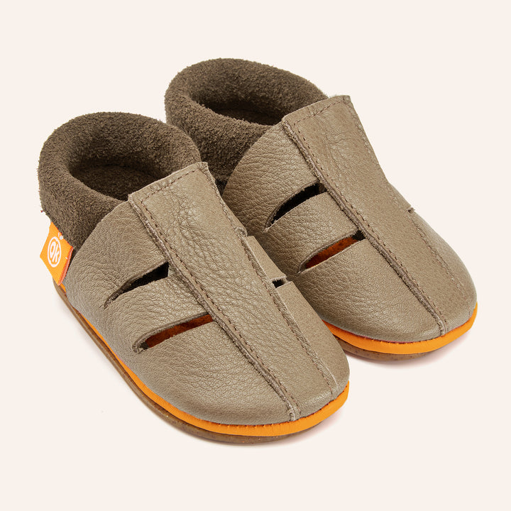Amigo OK beige Barefoot Kids Sandals