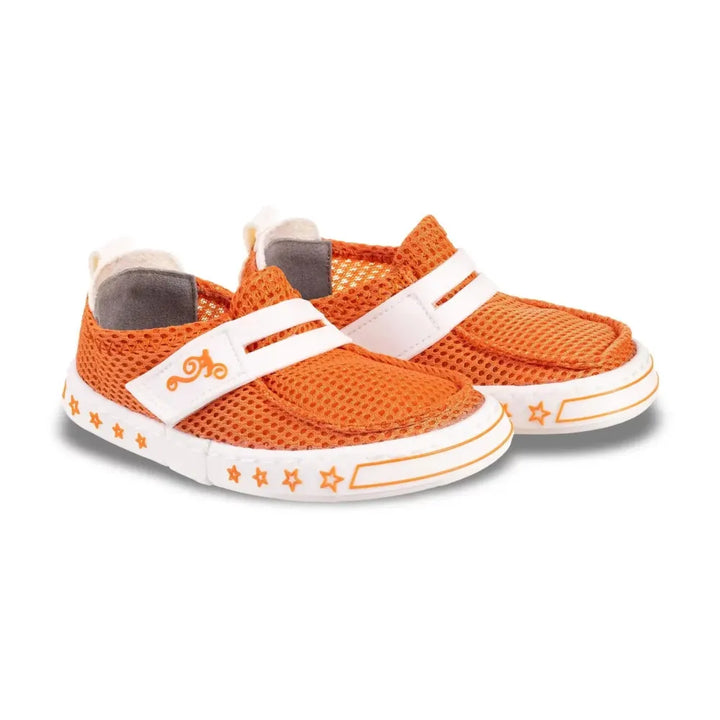 Alex MG orange Barefoot Kids Shoes