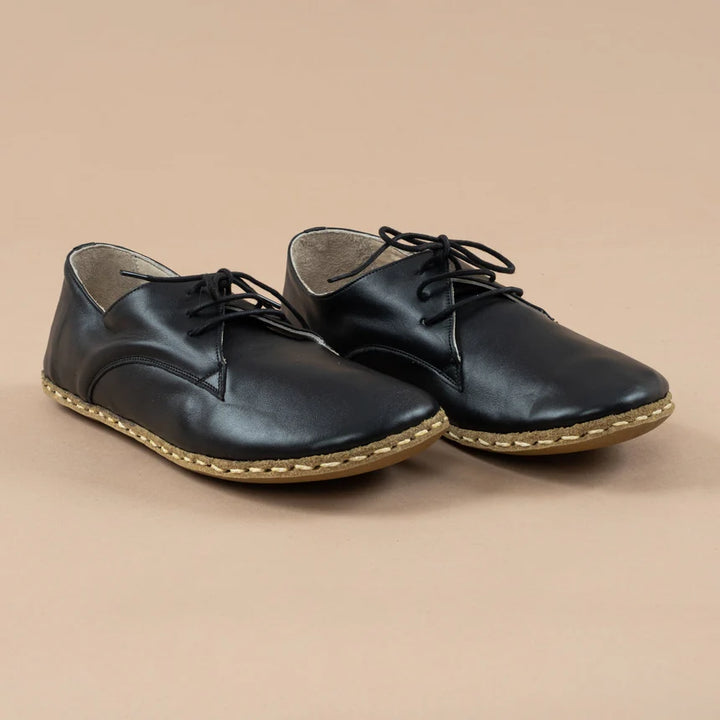 Oxfords AN black Barefoot Shoes