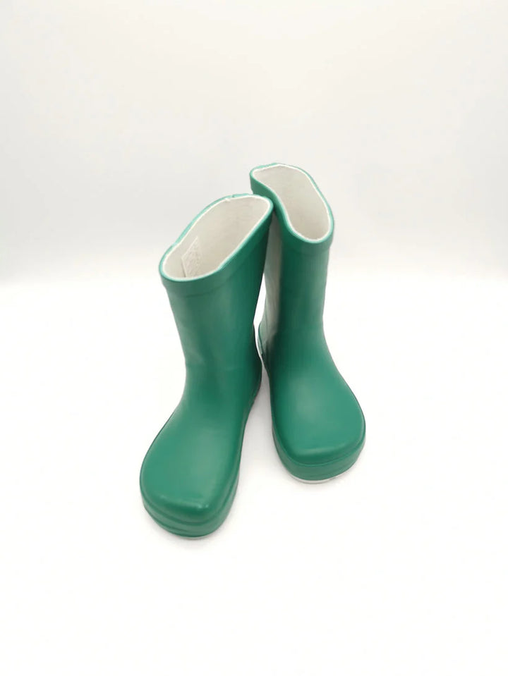 Резиновые сапоги Wellie Mono KL зеленые Barefoot Kids
