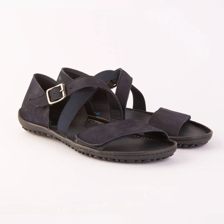 Isa Suede KL blue Barefoot Sandals