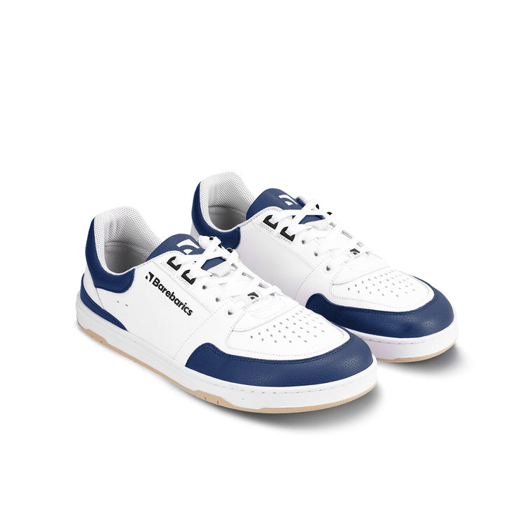 Wave BL white and blue Barefoot Sneakers