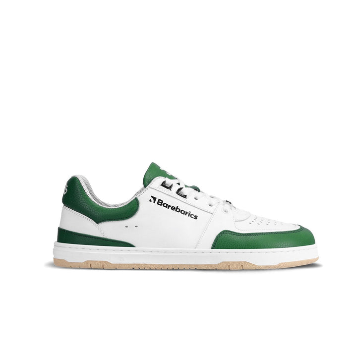 Wave BL white and green Barefoot Sneakers