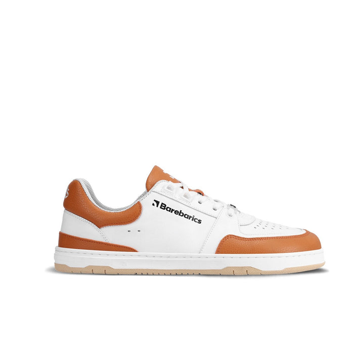 Wave BL white and orange Barefoot Sneakers