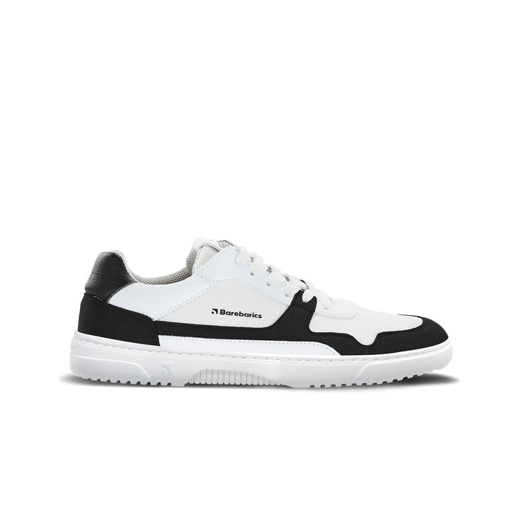 Zing BL white and black Barefoot Sneakers