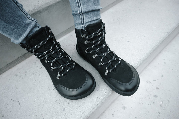 Ranger BL all black Barefoot Shoes